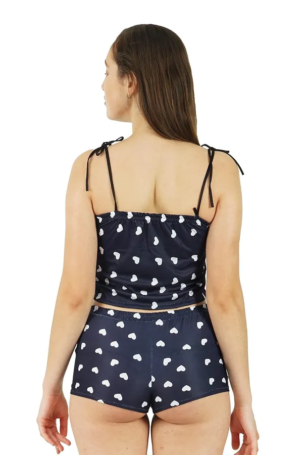 Navy_Blue_Self_Design_Love_Babydoll_Lingerie_For_Honeymoon_For_Women