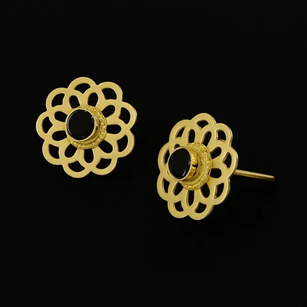 BRASS_GOLDEN_JAALI_BLACK_STONE_STUDS