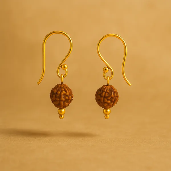 AURIM_BLAIR_EARRINGS_BRASS_RUDRAKSH_(SIZE_1)