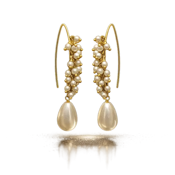 Celeste_Pearl_Cluster_Teardrop_Hook_Earrings