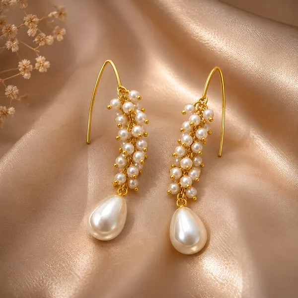 Celeste_Pearl_Cluster_Teardrop_Hook_Earrings