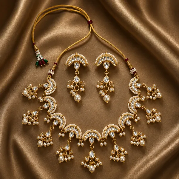 Chandrika_Pearl_Crescent_Choker_Set