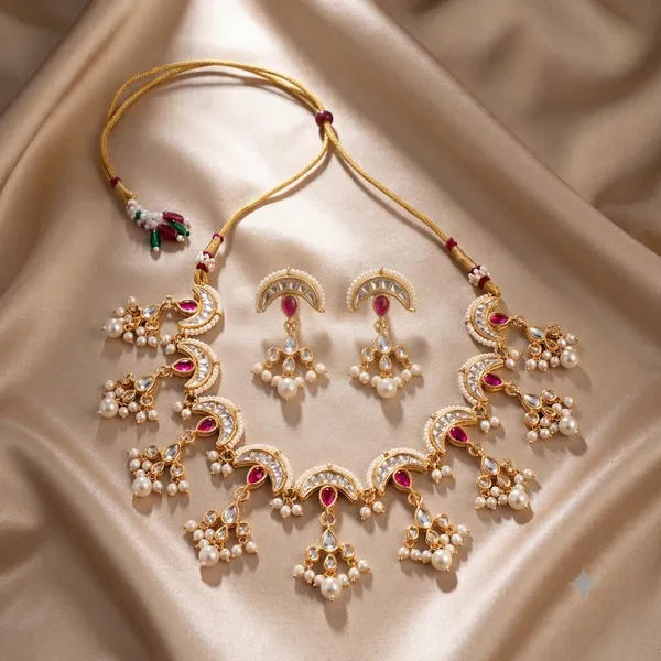 Chandrika_Pearl_Kundan_Choker_Set