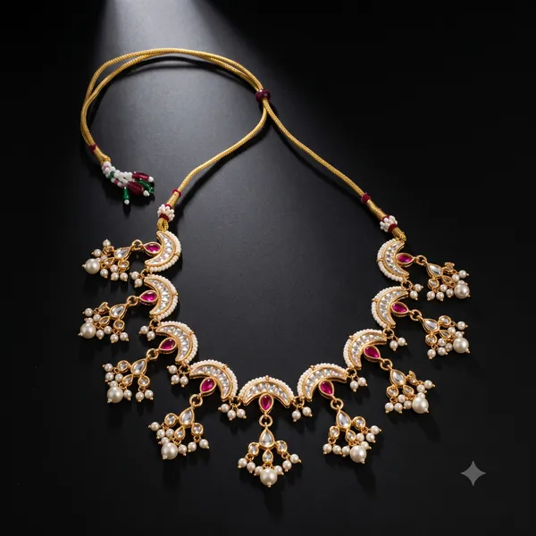 Chandrika_Pearl_Kundan_Choker_Set