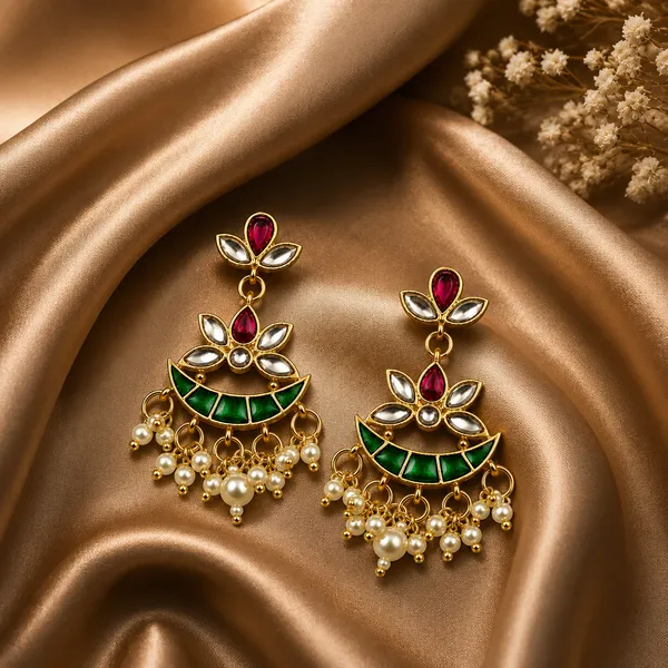 Emerald_Blossom_Pearl_Choker_Set