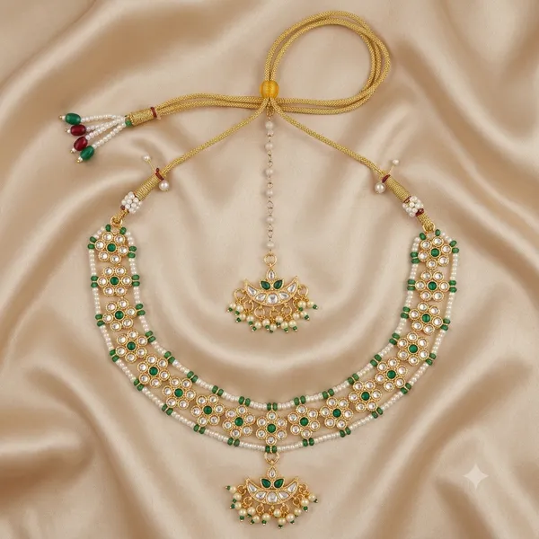 Emerald_Noor_Set_(with_Maan-tikka)_