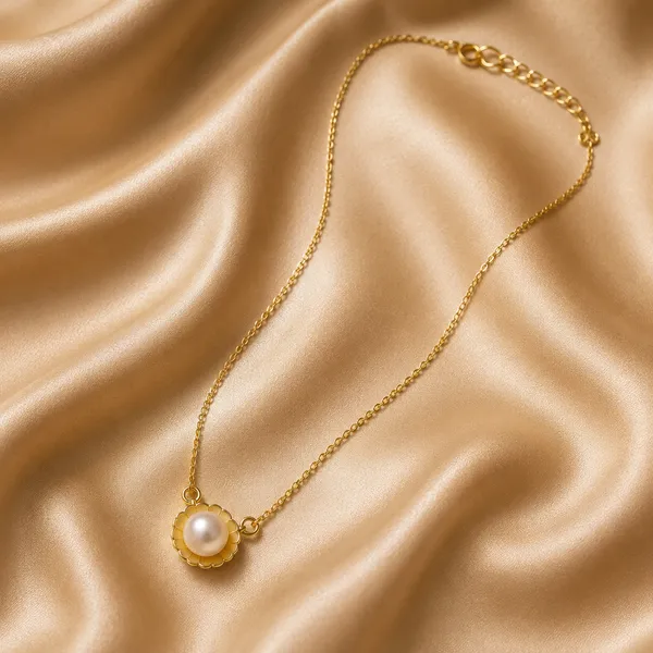 GOLDEN_DAISY_FRESHWATER_PEARL_PENDANT_NECKLACE