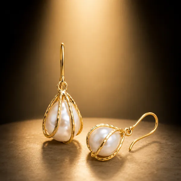 GOLDEN_PEARL_CAGE_DROP_EARRINGS