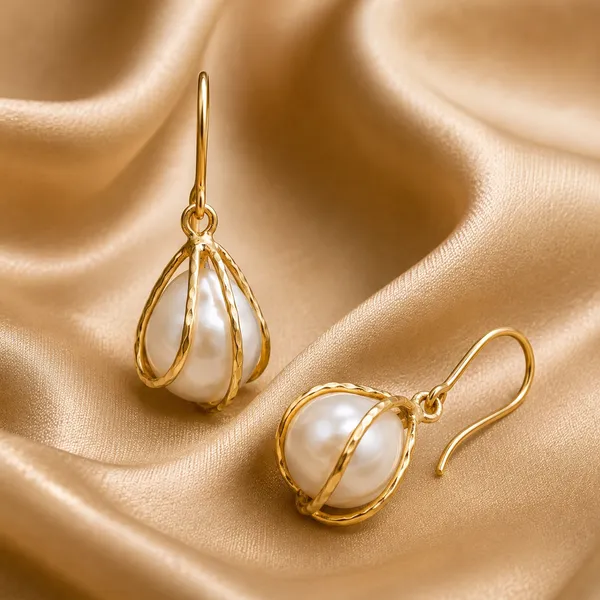 GOLDEN_PEARL_CAGE_DROP_EARRINGS