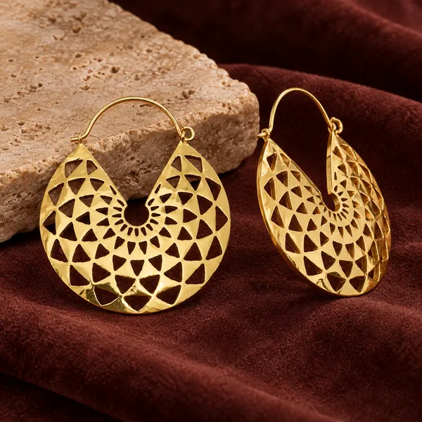 Gold_Filigree_Crescent_Hoop_Earrings