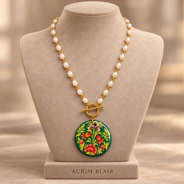 Gulnaar_Hand-Painted_Floral_Pearl_Necklace_(Limited_Edition)_