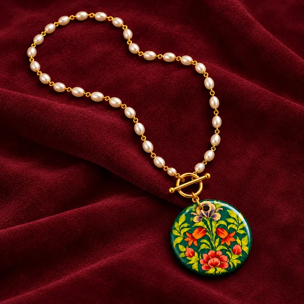 Gulnaar_Hand-Painted_Floral_Pearl_Necklace_(Limited_Edition)_