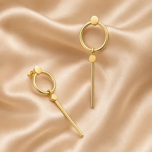 MINIMALIST_GOLD_HOOP_BAR_STUD_EARRINGS