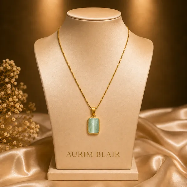 MONALISA_RECTANGLE_PENDANT_NECKLACE_-_MINTY_GREEN_