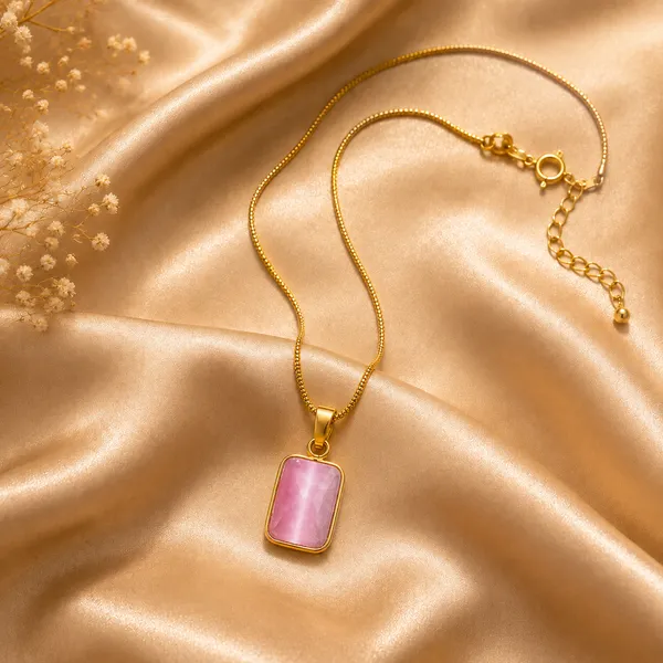 MONALISA_RECTANGLE_PENDANT_NECKLACE_-_PINK