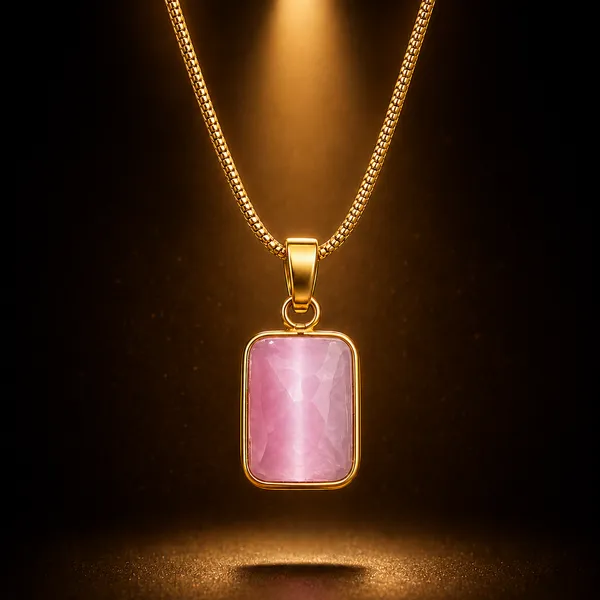 MONALISA_RECTANGLE_PENDANT_NECKLACE_-_PINK