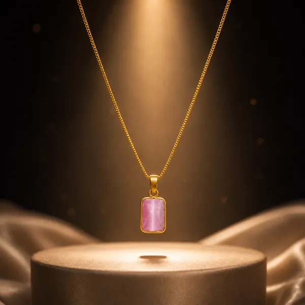 MONALISA_RECTANGLE_PENDANT_NECKLACE_-_PINK