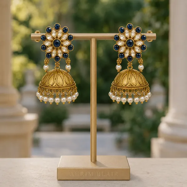 Neel_Kundan_Pearl_Jhumka_Earrings