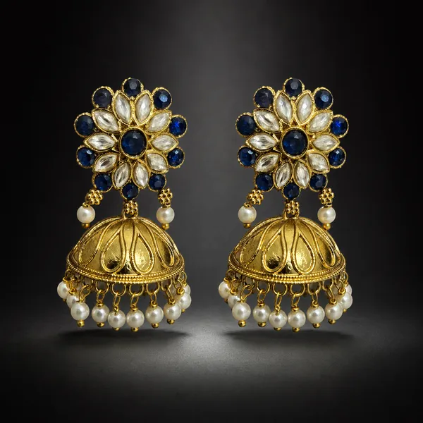 Neel_Kundan_Pearl_Jhumka_Earrings