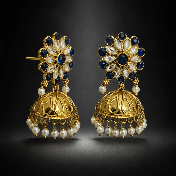 Neel_Kundan_Pearl_Jhumka_Earrings