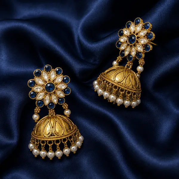 Neel_Kundan_Pearl_Jhumka_Earrings