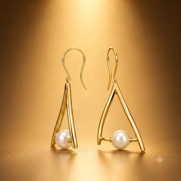 PEARL_&_BRASS_WISHBONE_DROP_EARRINGS