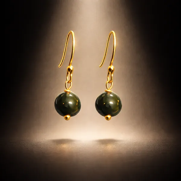 AURIM_BLAIR_PYRITE_EARRINGS_BRASS_HOOK_MONEY_MAGNET