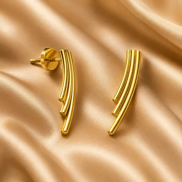 TRIPLE_ARC_GOLDEN_EARRINGS