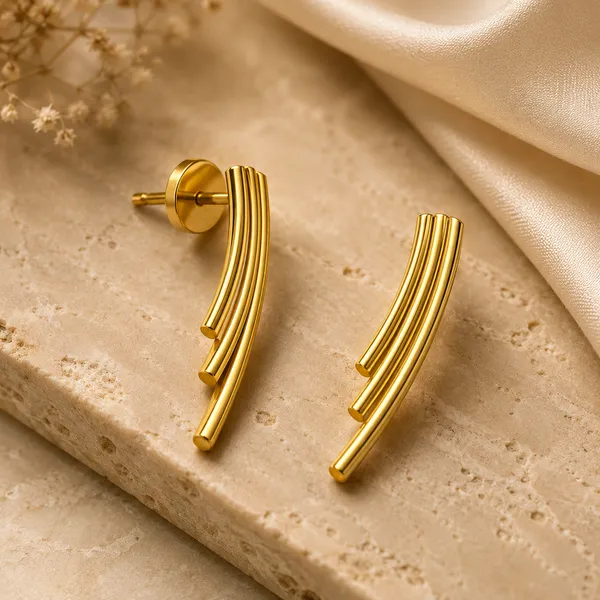 TRIPLE_ARC_GOLDEN_EARRINGS