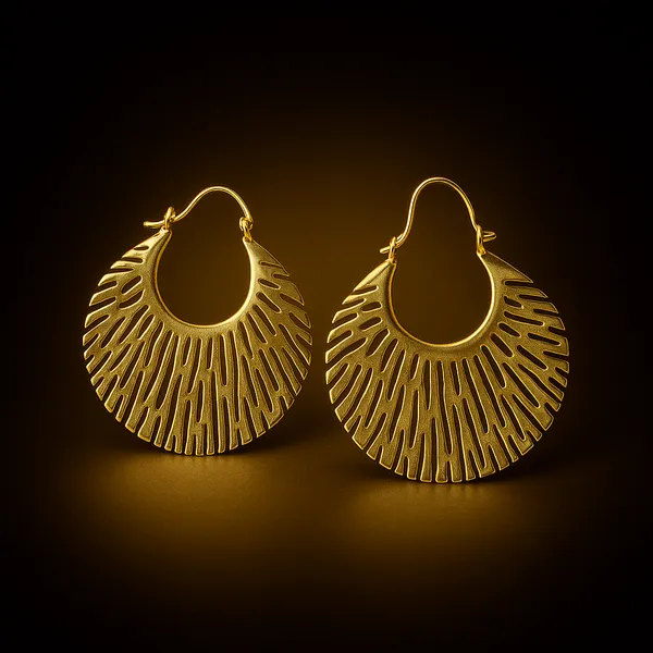 AURIM_BLAIR_HOOP_EARRINGS_BRASS_JAALI_GOLDEN