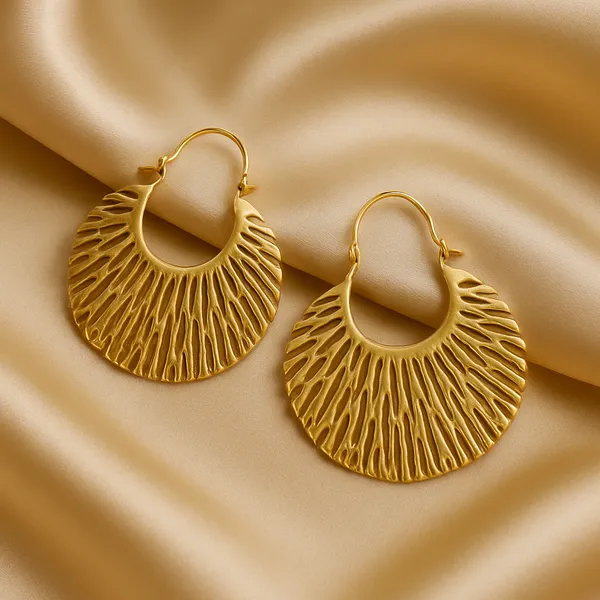 AURIM_BLAIR_HOOP_EARRINGS_BRASS_JAALI_GOLDEN