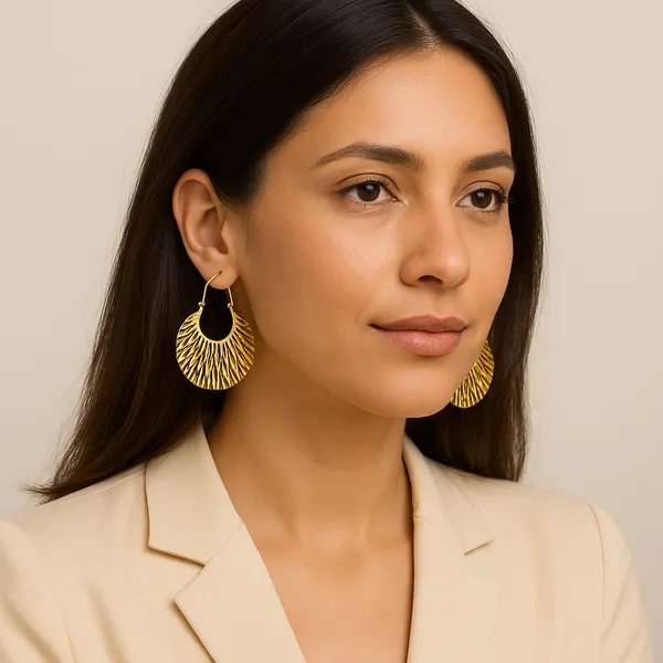 AURIM_BLAIR_HOOP_EARRINGS_BRASS_JAALI_GOLDEN