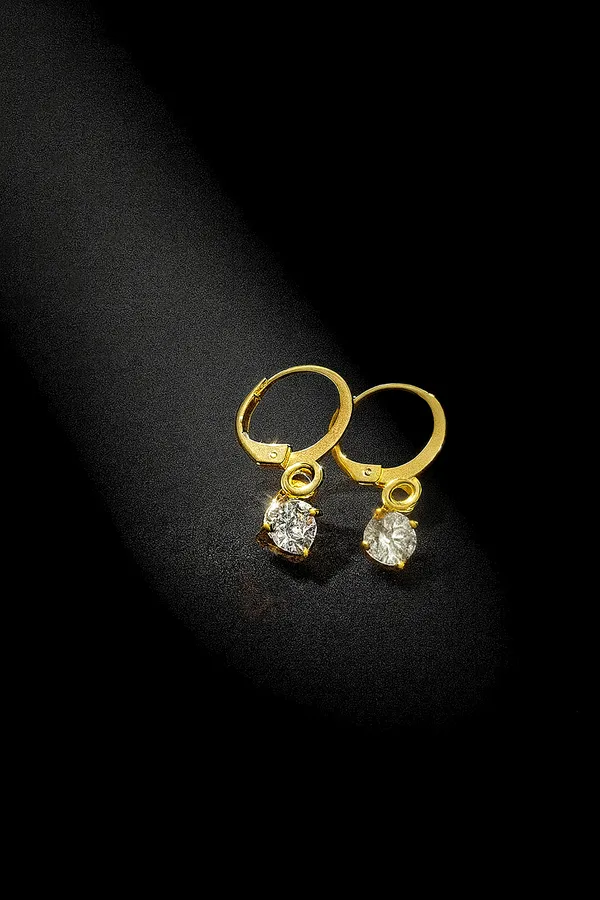 AURIM_BLAIR_EARRINGS__BRASS_CRYSTAL_DANGLER