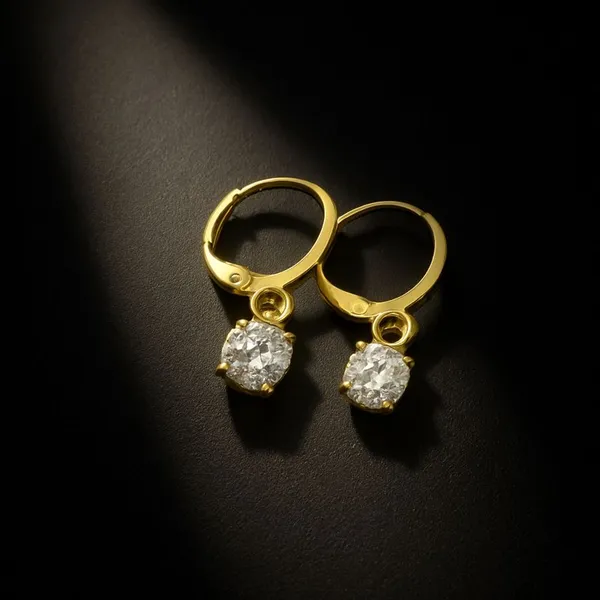 AURIM_BLAIR_EARRINGS__BRASS_CRYSTAL_DANGLER