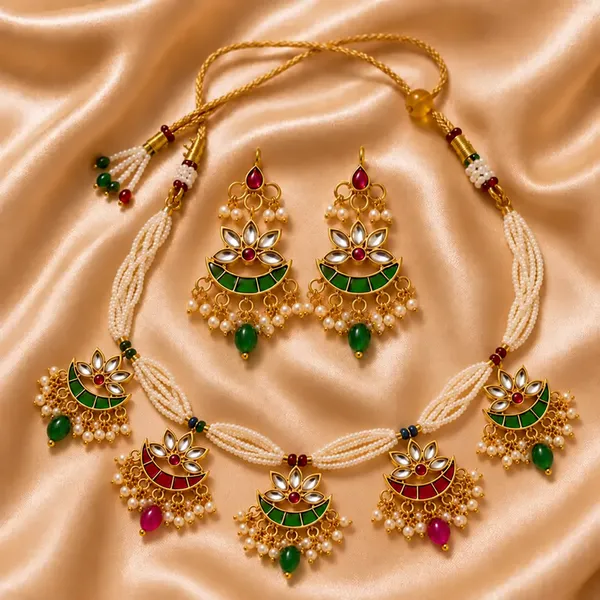 Chandrika_Lotus_Necklace_Set