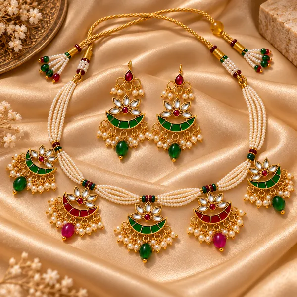 Chandrika_Lotus_Necklace_Set