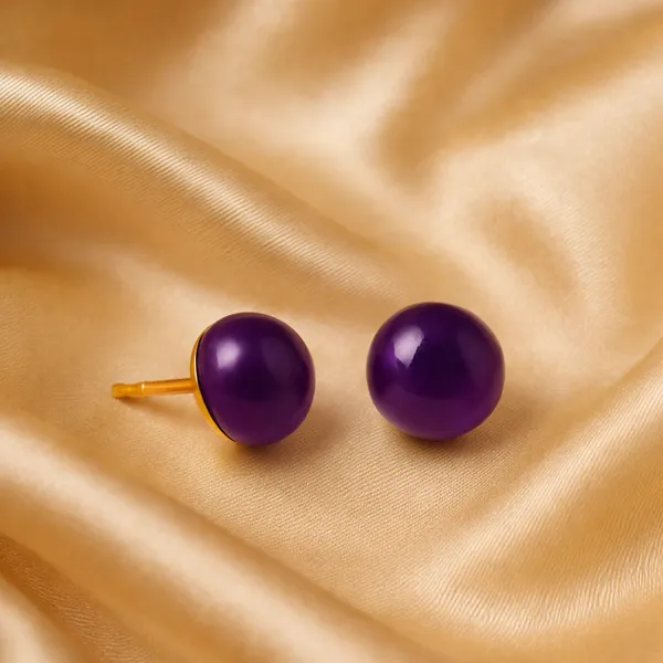 AURIM_BLAIR_EARRINGS_BRASS_AMTHEYST_PURPLE_STONE