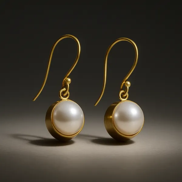 BRASS_GOLD_TONED_FAUX_PEARL_EARRINGS_BY_AURIM_BLAIR_