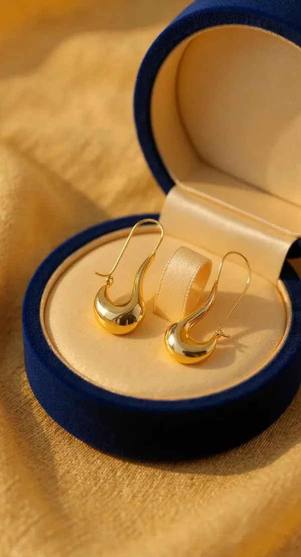 AURIM_BLAIR_EARRINGS_GERMAN_SILVER_GOLDEN_SCULPTED