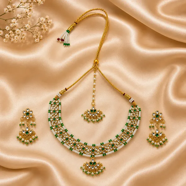 Emerald_Noor_Set_(with_Maan-tikka)_