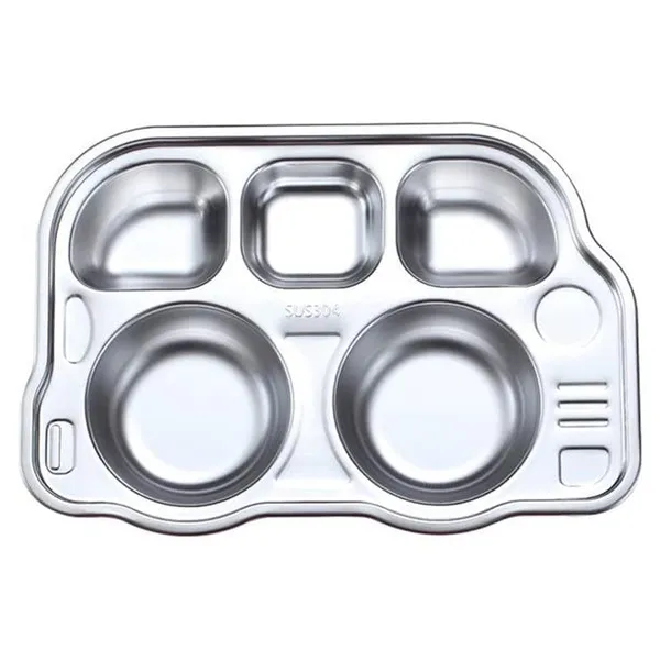 Silver_Bus_Stainless_Steel_Divided_Meal_Plate_Tray_For_Kids-4_Compartments
