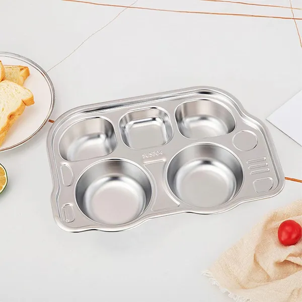 Silver_Bus_Stainless_Steel_Divided_Meal_Plate_Tray_For_Kids-4_Compartments