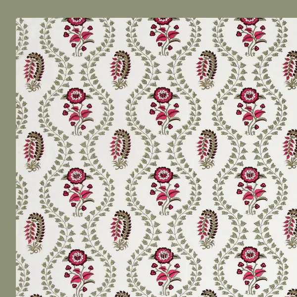 Blockbird_Floral_Block_King_Size_Pure_Cotton_Jaipuri_Bedsheet_250Tc