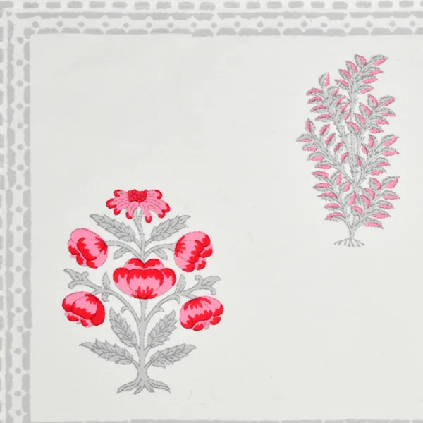 Blockbird_Floral_Paradise_Canvas_Table_Mat_And_Runner_Set_Pure_Cotton