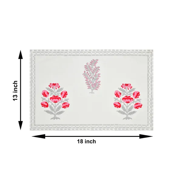 Blockbird_Floral_Paradise_Canvas_Table_Mat_And_Runner_Set_Pure_Cotton