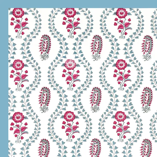 Blockbird_Indigo_Royal_Canvas_Table_Mat_And_Runner_Set_Pure_Cotton