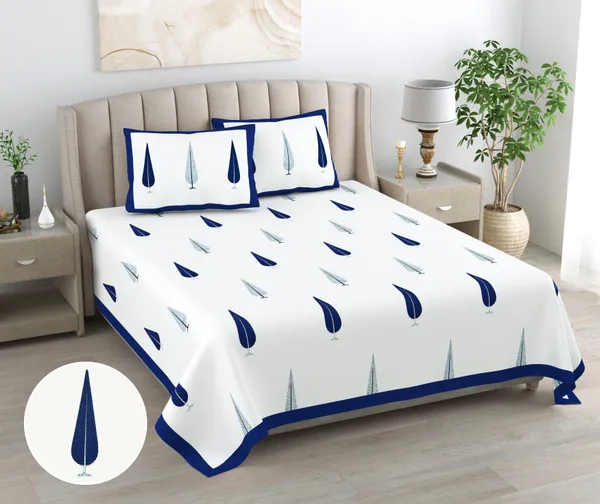 Blockbird_Royal_Block_Bloom_King_Size_Pure_Cotton_Jaipuri_Bedsheet_250Tc