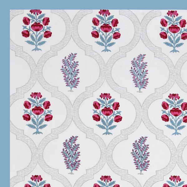 Blockbird_Floral_Paradise_Canvas_Table_Mat_And_Runner_Set_Pure_Cotton