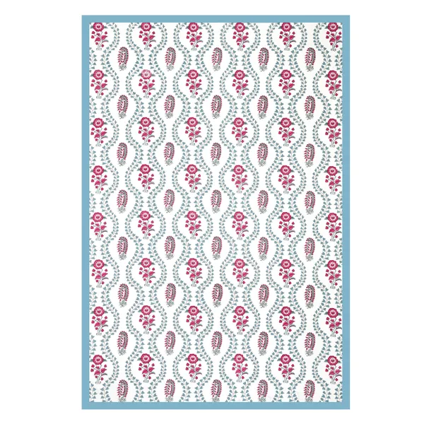 Blockbird_Royal_Mughal_Canvas_Table_Mat_And_Runner_Set_Pure_Cotton