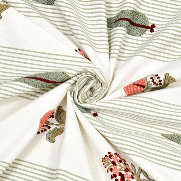 Blockbird_Royal_Blossom_Canvas_Table_Mat_And_Runner_Set_Pure_Cotton